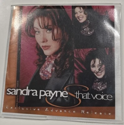 PROMO Sandra Payne/The Paynes “That Voice” 2000 Daywind Pre-Release CD! - Image 1 of 3
