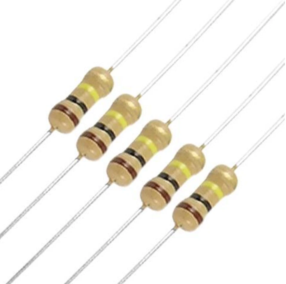 100 PIEZAS 1/4W 100K OHM Agujero Pasante RESISTENTE Película de Carbono 250mW 5% 250V Axial Foto 1 de 1