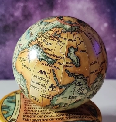 Mundo del Viajero Raro De Colección en Caja, Mapa, Hecho Por Modelos Auténticos Amsterdam Foto 1 de 4