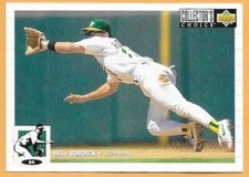 MIKE BORDICK OAKLAND ATHLETICS #61 - UPPER DECK COLLECTOR'S CHOICE NM-MT 1994