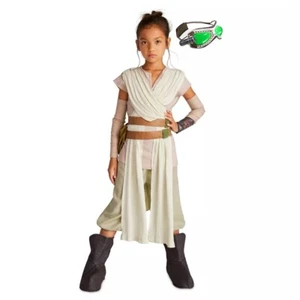 Disney Store Star Wars Rey The Force Awakens Halloween Costume Girls Size 9 / 10 - Picture 1 of 5