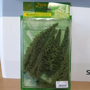 Nine 00/H0/N larch trees mixture of 4 to 16cm high from Jordan - part 43L - Picture 1 of 5