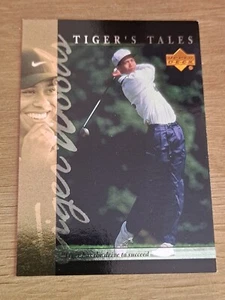 2001 Upper Deck Tiger Woods Tiger's Tales Rookie RC #TT4 PGA - Picture 1 of 2