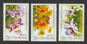 2013 Vietnam Withdrawn Stamps Orchids Scott # 3470-3472 MNH - Picture 1 of 1