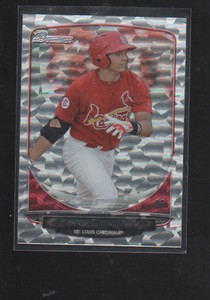 RICARDO BAUTISTA  2013 BOWMAN DRAFT PICKS  PROSPECTS SILVER ICE #BDPP80