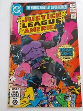 Justice League of America #185 Dec 1980 FINE+ 6.5 Cover art by Jim Starlin
