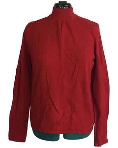Multiples Red Women's Pullover Sweater Turtle Neck Size XL - Picture 1 of 5