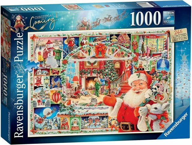 Ravensburger Christmas is Coming Jigsaw Puzzle, 1000 Pieces (16511)