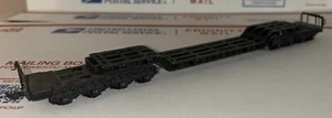 Vintage Fleischmann 16 Wheel Depressed Metal Flatbed HO Train Car - Picture 1 of 19