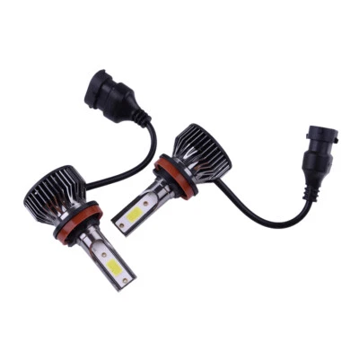 2Pcs 6000K H11 LED High Low Beam Headlight Bulbs Fit For Car Truck Van SUV nk - Image 1 of 4