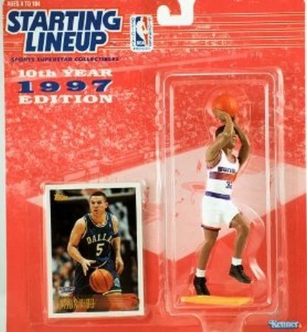 Jason Kidd Phoenix Suns Starting Lineup Action Figure NIB Kenner NIP 1997 Cover