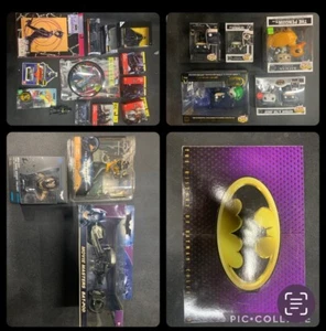 Batman Lot Of Movie Masters Mattel Figures Dc 1/12 Dolls Funko Pop Keaton - Picture 1 of 9