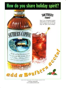 SOUTHERN COMFORT LIQUEUR AD #33 RARE 1999 OUT OF PRINT VINTAGE - Picture 1 of 2