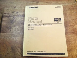 Caterpillar Cat CB334D PARTS MANUAL 3JZ1-UP - Picture 1 of 7