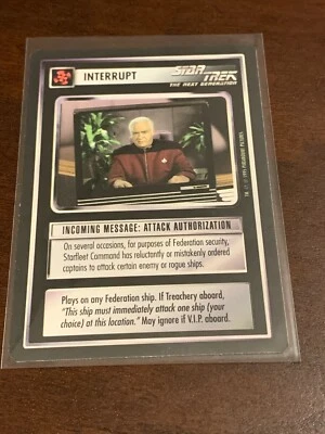  Star Trek CCG Alternate Universe Incoming Message Attack Authorization - Image 1 of 2