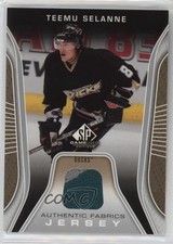 2006-07 SP Game Used Edition Authentic Fabrics Jersey Teemu Selanne #AF-TS HOF