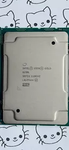 Intel xeon gold 6238L/ 6238M QS QS28 cpu 22-core 2.1G server processor LGA3647 - Picture 1 of 4