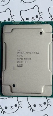 Intel xeon gold 6238L/ 6238M QS  QS28 cpu 22-core 2.1G server processor LGA3647 - Image 1 of 4