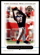 2005 Topps Bernard Berrian Football Cards #235