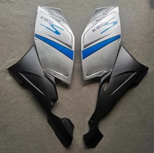 Motor L+R Batwing Bodywork Upper Half Fairing Low Belly Fit BMW K1200S 2005-2008 - Picture 1 of 6