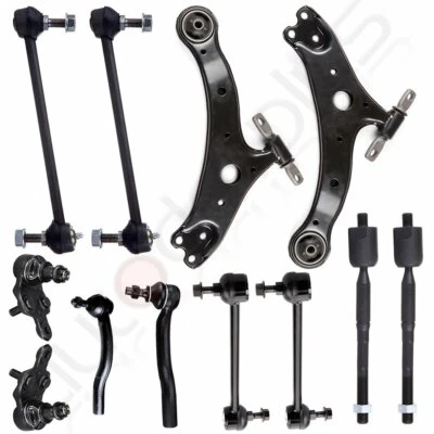 New 12pc Complete Front Suspension Kit Control Arm for 2002 - 2012 TOYOTA CAMRY - Изображение 1 из 4