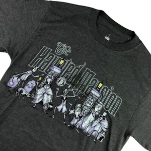 NEW Disney World Haunted Mansion Ghosts T-Shirt Gray • Small - Picture 1 of 5