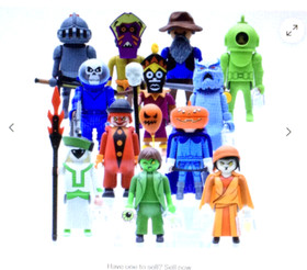Playmobil,SCOOBY-DOO GHOSTS,SERIES #1,ALL 12 DIFFERENT,BRAND NEW