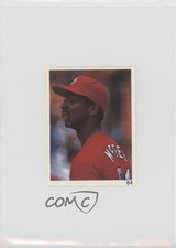 1991 Red Foley's Best Baseball Book Ever Stickers Willie McGee #64