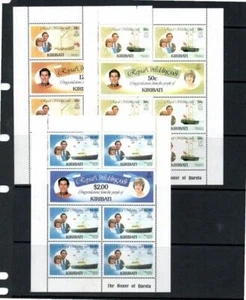 KIRIBATI MNH 1981 SG149-154 ROYAL WEDDING - Picture 1 of 1