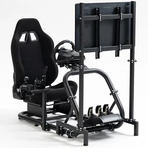 Hottoby Racing Wheel supporto abitacolo o sedile adatto per Thrustmaster Logitech - Foto 1 di 43