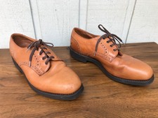 $205 Allen Edmonds Corporate Casuals Men's Leather Oxfords Size 7 D.Brown.Great.