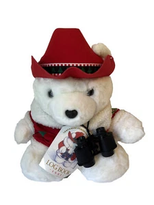 Dayton Hudson Santa Bear Plush Explorer Conservation & Logbook tag Vtg 1995 - Picture 1 of 10