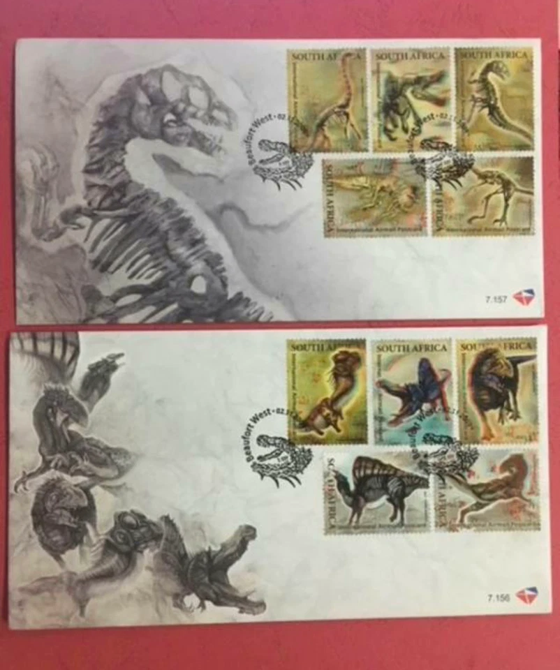 South Africa 2009 Collectible 3D stamp of dinosaur paleontology - Image 1 of 1