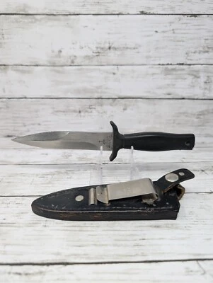 NAVAJA DAGA GERBER USA COMMAND 1 ARMADURA BOTA NEGRA MARCA VINTAGE 1 MK1  Foto 1 de 4