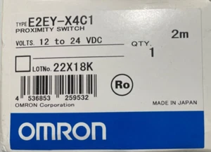 OMRON E2EY-X4C1 INDUCTIVE PROXIMITY SWITCH/SENSOR 24V - Picture 1 of 12