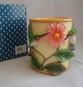 Ranger Gift Hummingbird Bird Pen Holder Desktop 4633-6 NIB Retired 2004 - Picture 1 of 3