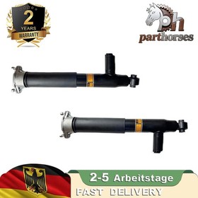 2x Rear Shock Absorbers Struts with ADS For Mercedes W212 S212 E350 CDI E63 AMG