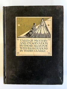 Tales of Mystery and Imagination by Edgar Allen Poe art Harry Clarke HC 1933 - Imagen 1 de 23