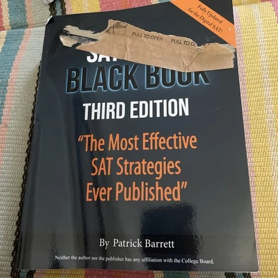 SAT Prep Black Book: The Most Effec..., Barrett, Patric - Image 1 of 4