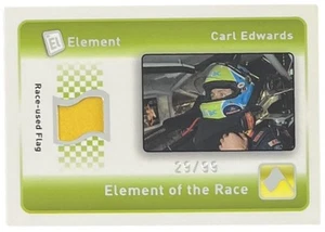 2009 Wheels Element Elements of the Race Yellow Flag #ERY-CE Carl Edwards /99 - Picture 1 of 2
