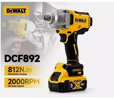 DEWALT DCF892N 20V Impact WrenchDEWALT DCF892 20V MAX Lithium-Ion Cordless 1/2 - Image 1 of 4