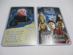 HARRY POTTER 2019 TOPTRUMPS LUCAS MALFOY ODDBALL COLLECTORS TRADING CARD FS - Bild 1 von 1