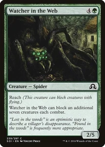 Watcher in the Web Shadows over Innistrad (SOI) MTG Magic Cards  F#172 - Picture 1 of 1