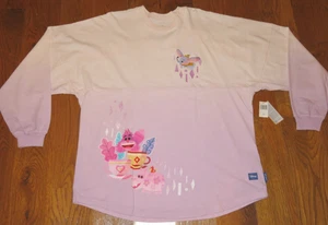 Neu WDW DISNEY Pink/Purp SPIRIT JERSEY Minnie Mickey DUMBO Cheshire Cat CASTLE L - Bild 1 von 8