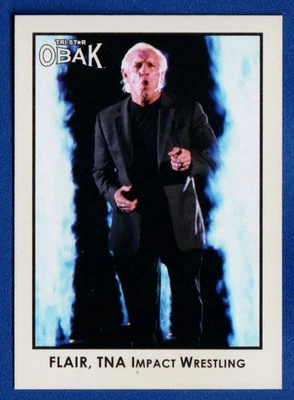 Tarjeta Promocional Obak 2011 Ric Flair Convención Nacional #NP-7 TNA Lucha Tristar! Foto 1 de 2