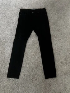 Valabasas Herren Jeans schwarz Skinny Riped Größe 36 Made in Memphis Slim Fit - Bild 1 von 4