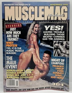 MuscleMag International NOVEMBER 1995 No. 161 Steroids/The Maui Event/Whey - Picture 1 of 2
