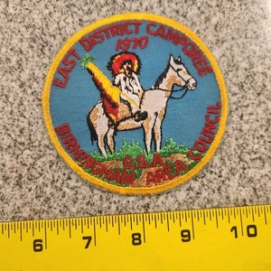 Toppa East District Camporee 1970 Birmingham Area Council rara BSA - Foto 1 di 2