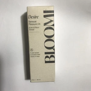 BLOOMI DESIRE SENSUAL PLEASURE OIL ~ WARM ~ 0.9oz 28ml ~ NEW - Picture 1 of 2