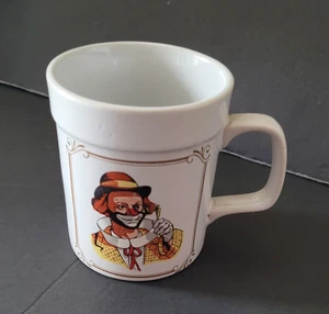 ROLO the CLOWN Arthur Sarnoff inspired CIRCUS vintage CERAMIC Coffee MUG - Picture 1 of 7